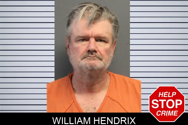 William Hendrix mugshot