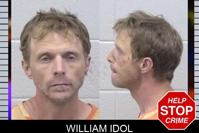 William Idol mugshot – Paulding County , Georgia William Idol mugshot