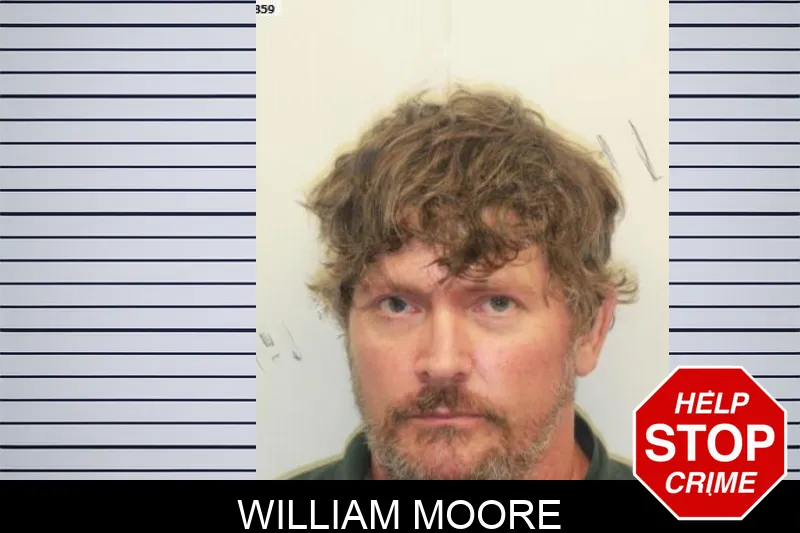 William Moore mugshot