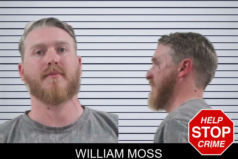 William Moss mugshot