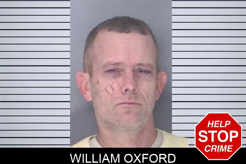 William Oxford mugshot