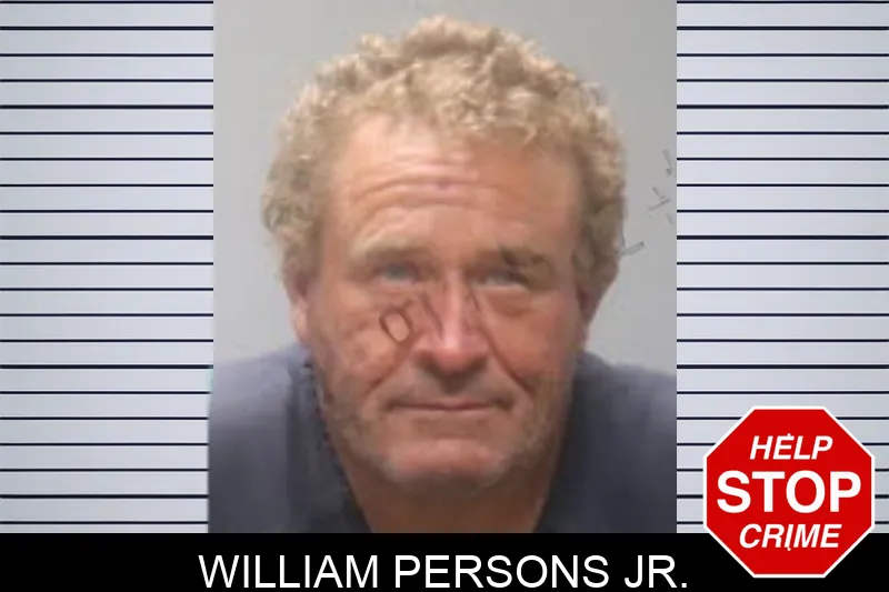 William Persons Jr. mugshot