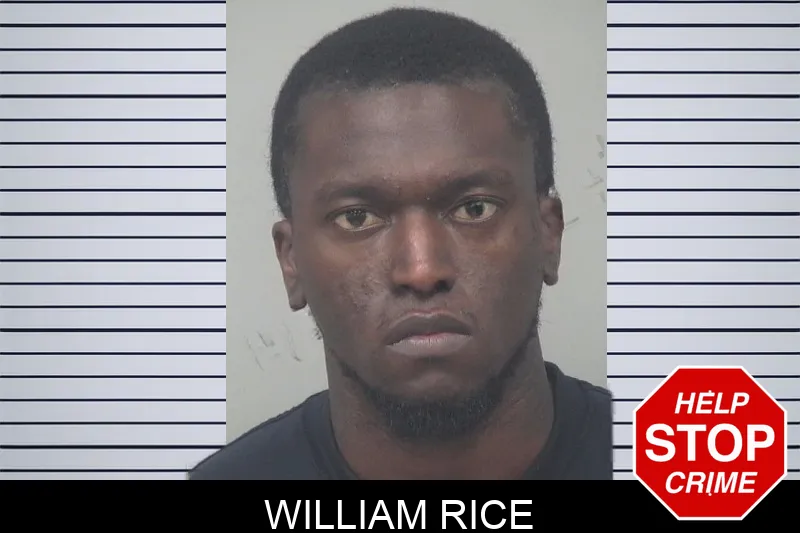 William Rice mugshot