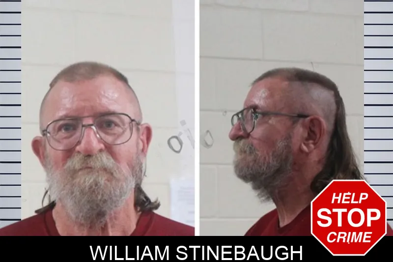 William Stinebaugh mugshot