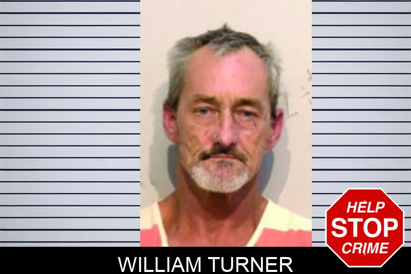William Turner mugshot