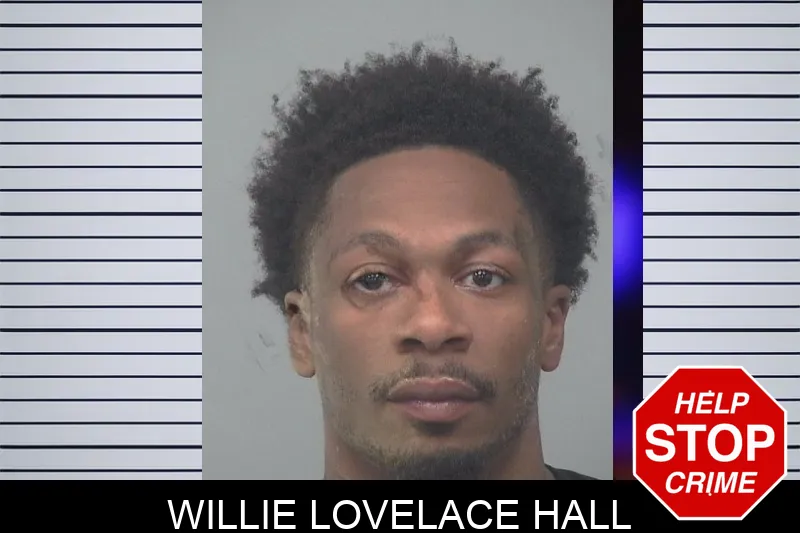 Willie Lovelace Hall mugshot