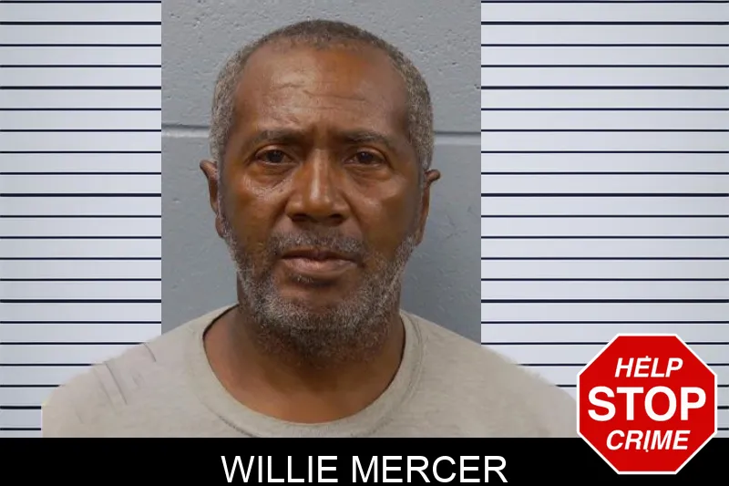Willie Mercer mugshot