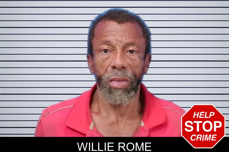 Willie Rome mugshot