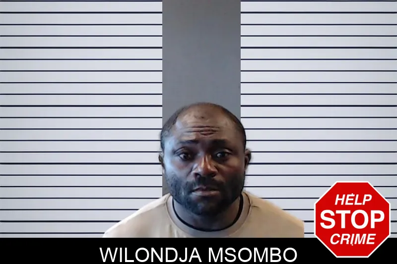 Wilondja Msombo mugshot