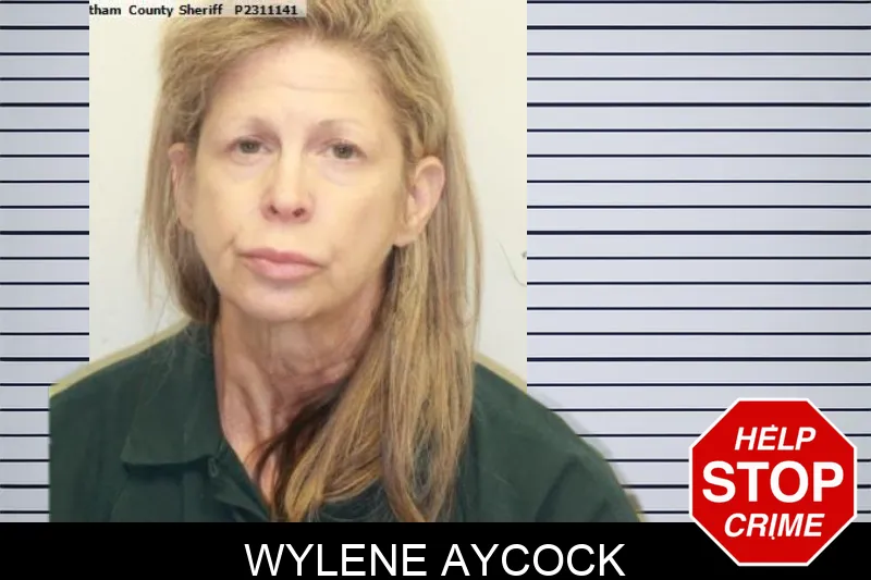 Wylene Aycock mugshot – Chatham County , Georgia Wylene Aycock mugshot
