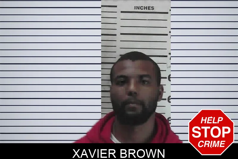 Xavier Brown mugshot