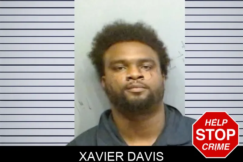 Xavier Davis mugshot