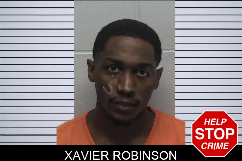 Xavier Robinson mugshot