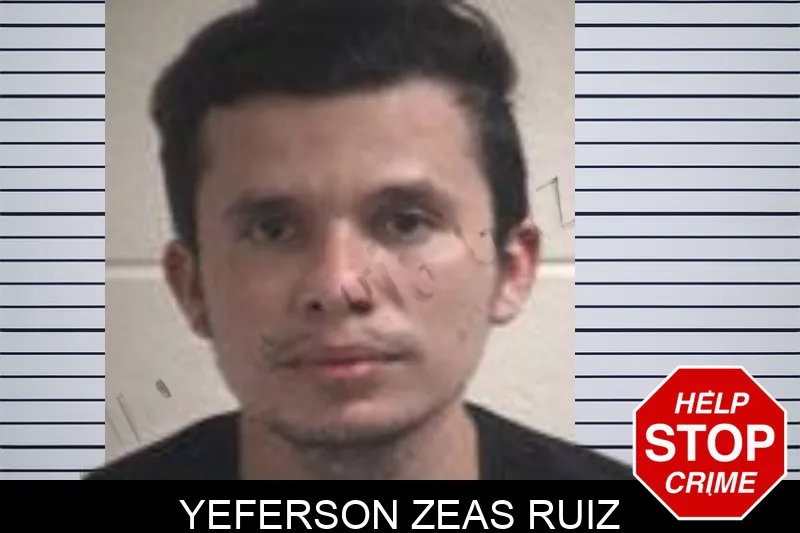 Yeferson Zeas Ruiz mugshot