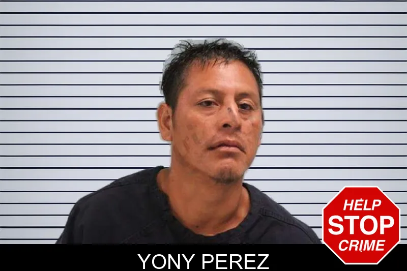 Yony Perez mugshot – Grady County , Georgia Yony Perez mugshot