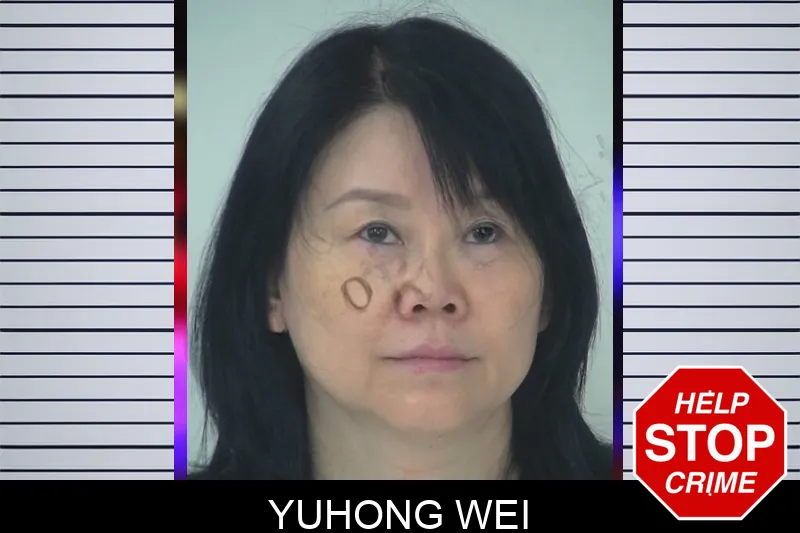 Yuhong Wei mugshot