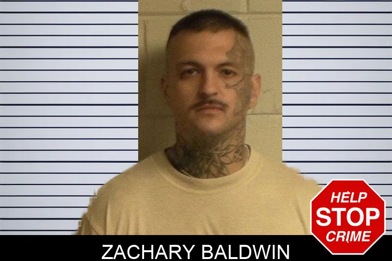 Zachary Baldwin mugshot