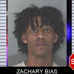 Zachary Bias mugshot