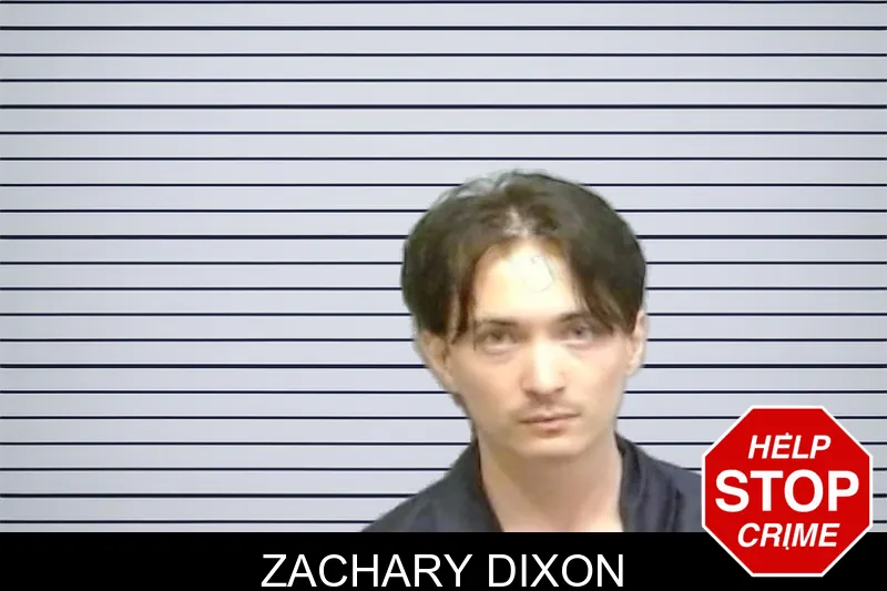 Zachary Dixon mugshot