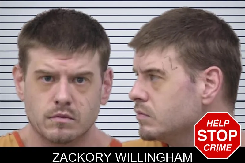 Zackory Willingham mugshot
