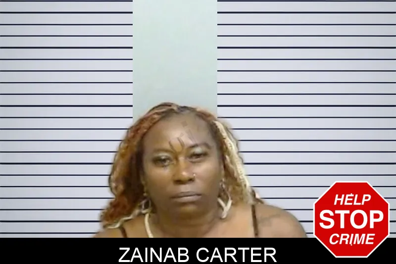 Zainab Carter mugshot