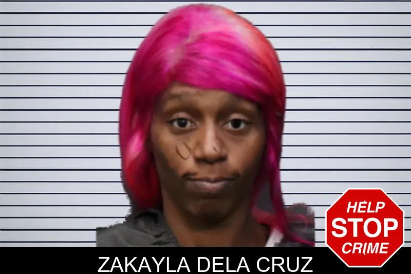 Zakayla Dela Cruz mugshot