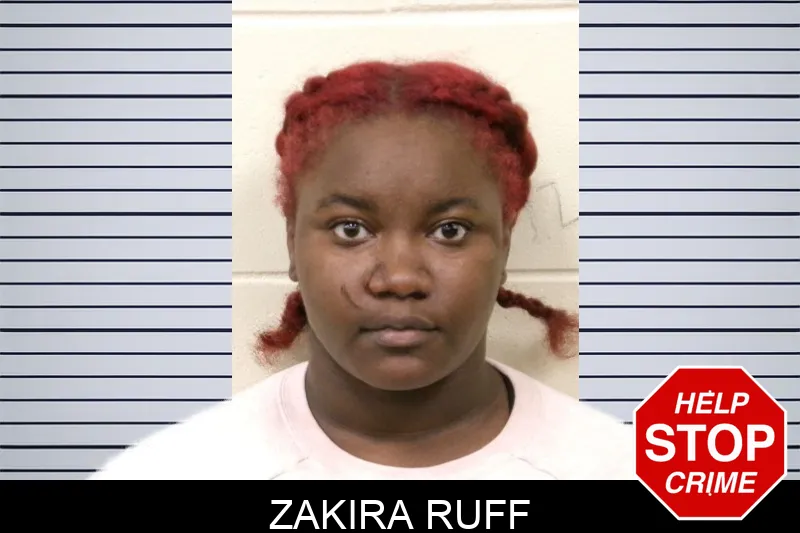 Zakira Ruff mugshot