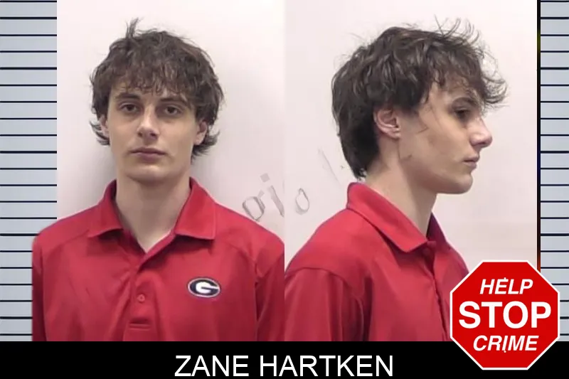 Zane Hartken mugshot