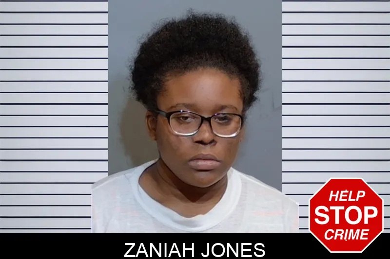 Zaniah Jones mugshot