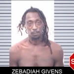 Zebadiah Givens mugshot