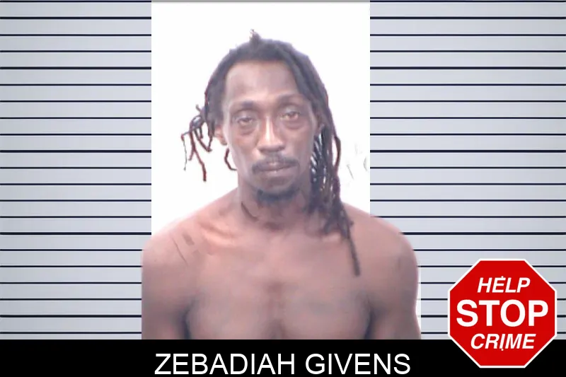 Zebadiah Givens mugshot