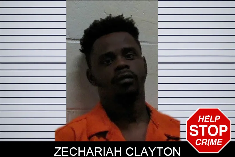 Zechariah Clayton mugshot