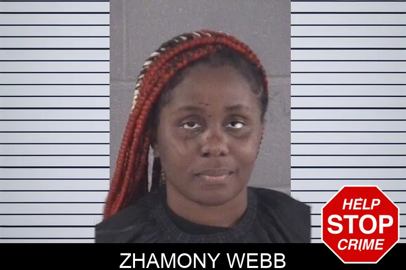 Zhamony Webb mugshot
