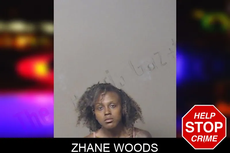 Zhane Woods mugshot