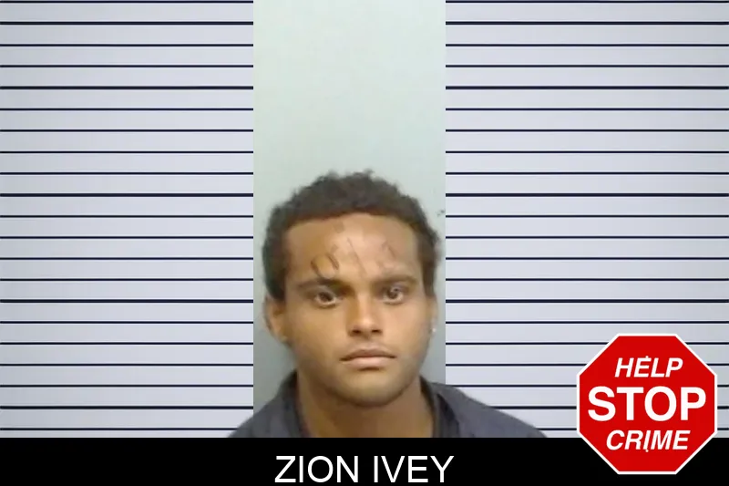 Zion Ivey mugshot