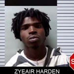 Zyeair Harden mugshot